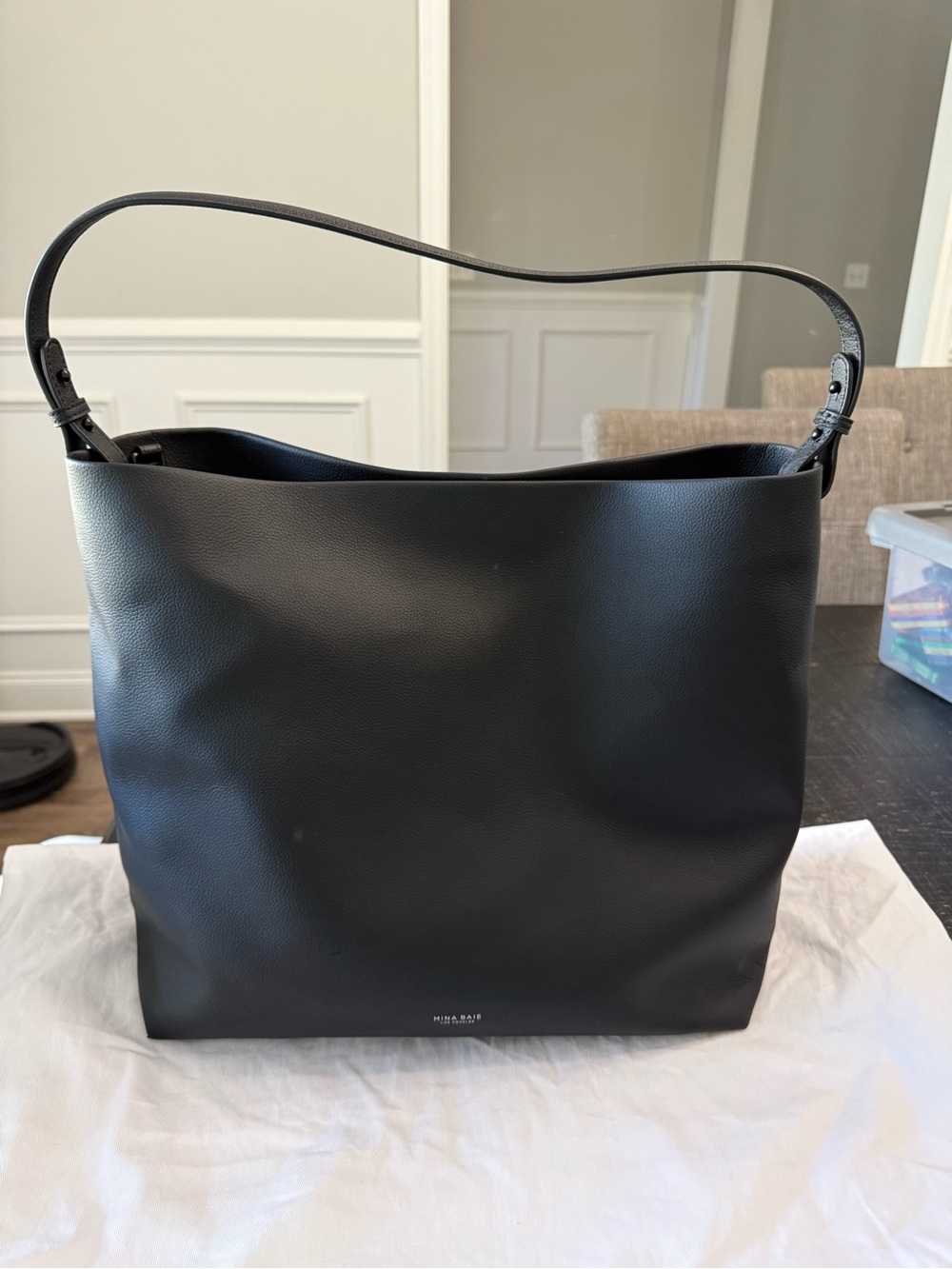 Mina Baie Harlow full in black/black vegan